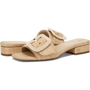 Sam Edelman Deacon Bead Bleached Beechwood Slides